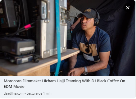 Moroccan Filmmaker Hicham Hajji Teaming With DJ Black Coffee On EDM Movie