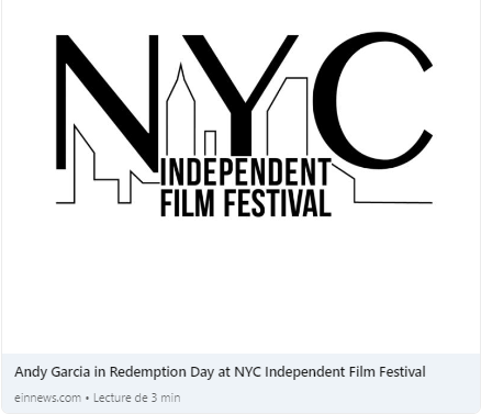 Andy Garcia in Redemption Day at NYC Independent Film Festival